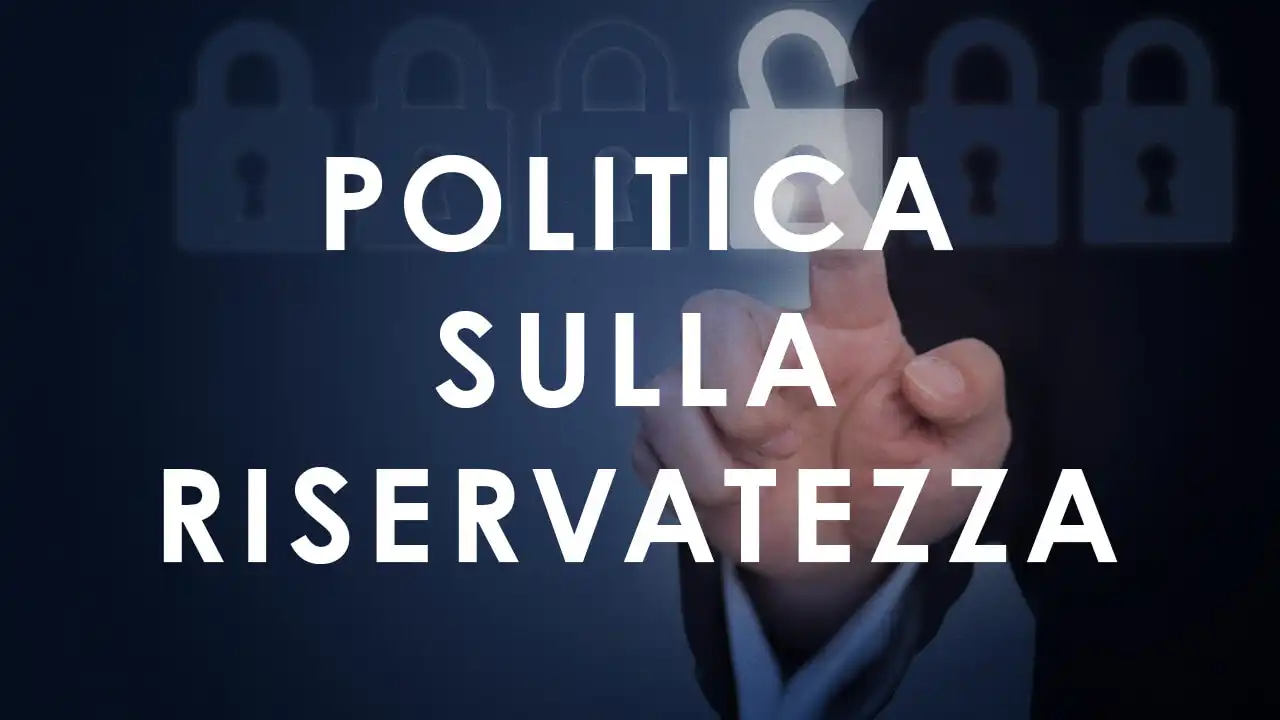 Politica sulla privacy